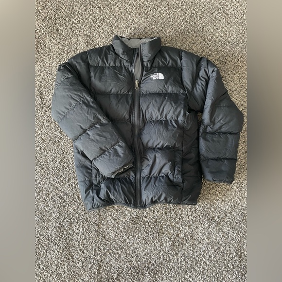 Youth/ Juniors Reversible North Face Puffer - Picture 1 of 5